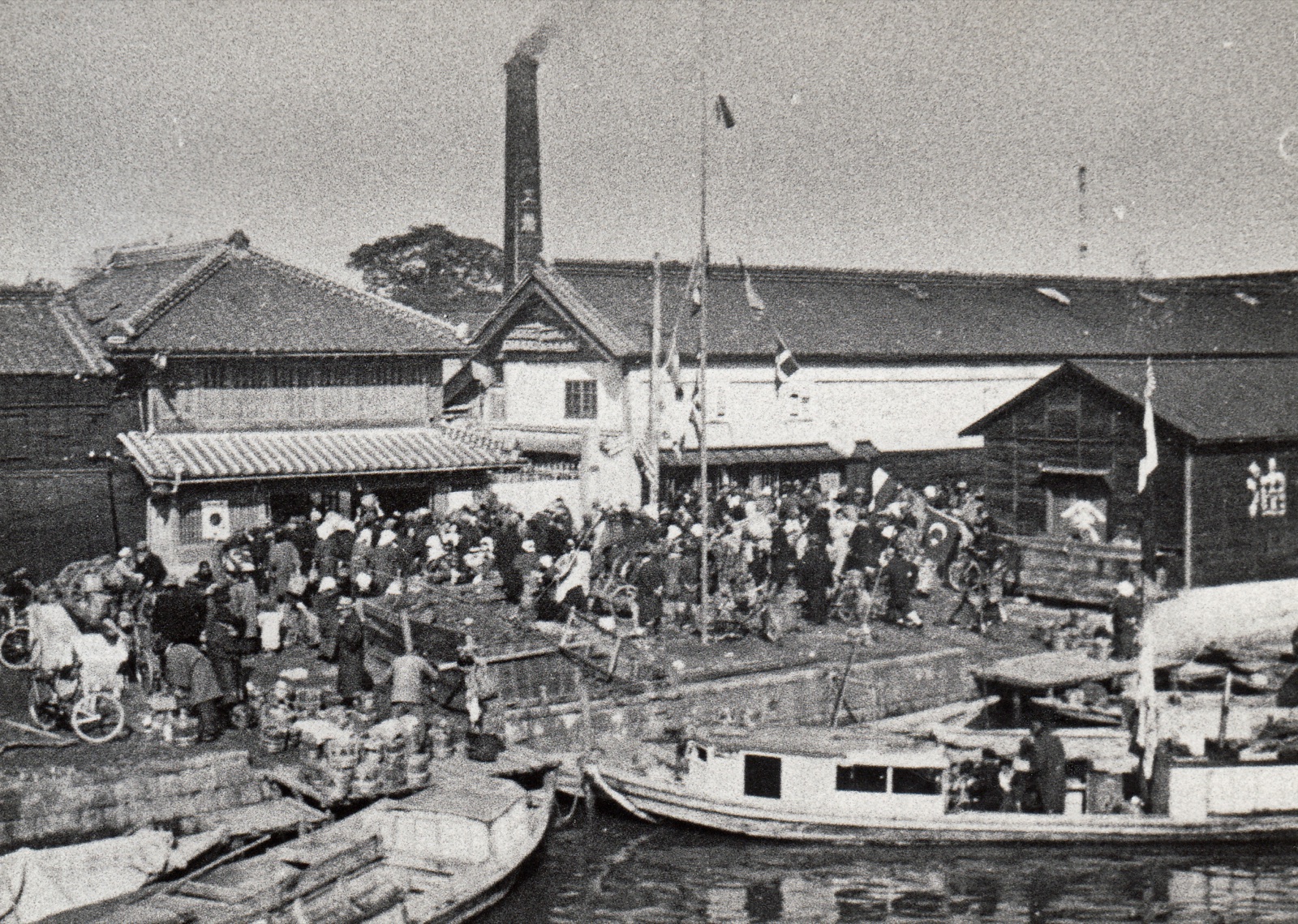 昭和6年(1931年)の初荷の風景